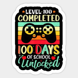 Video  Student 100th Day Teacher 100 Days of School Sticker